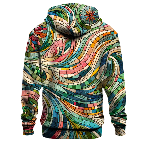 Funky Mosaic Splendor Hoodie Custom Hoodies