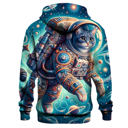 Space Cat Odyssey Hoodie