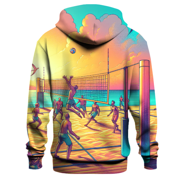 Volleyball Waves Hoodie