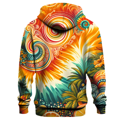 Tropical Paradise Burst Hoodie