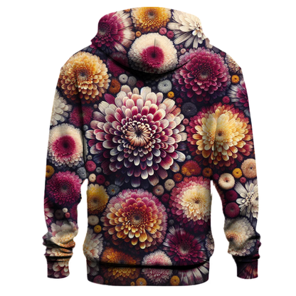 Chrysanthemum Bloom Hoodie Hoodie Designs