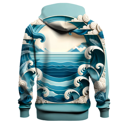 Mystical Ocean Waves Hoodie