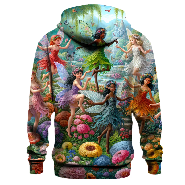 Whimsical Garden Fairies Hoodie