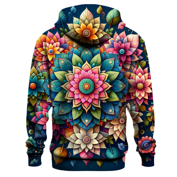 Floral Mandala Harmony Hoodie