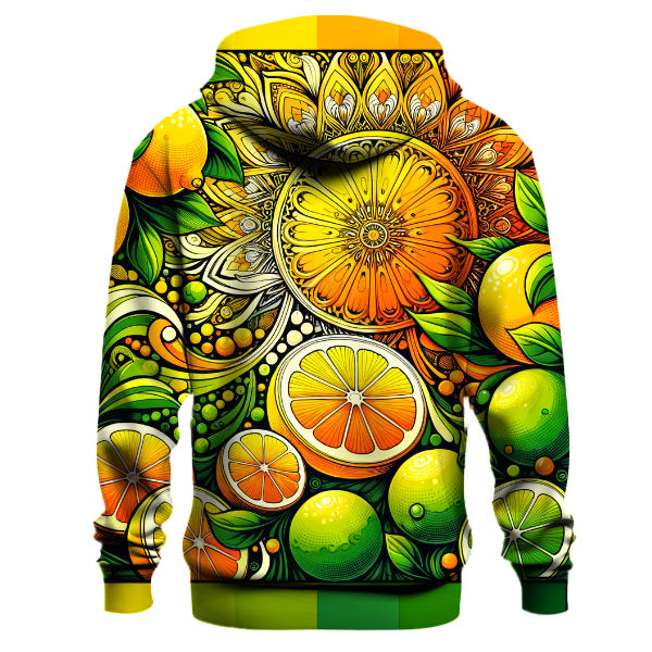 Bright Citrus Gradient Hoodie