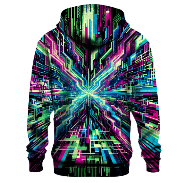 Glitch Retro Hoodie