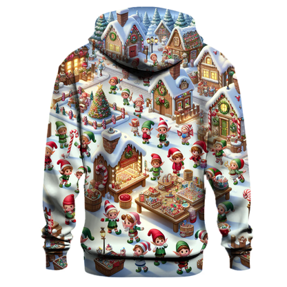 Elf Village Whimsy Hoodie