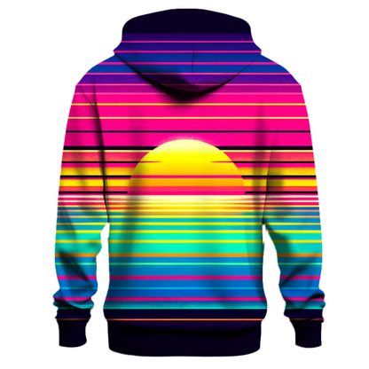 Retro Wave Gradient Hoodie