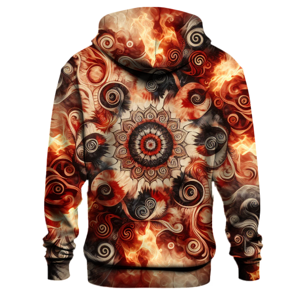 Rustic Campfire Glow Hoodie