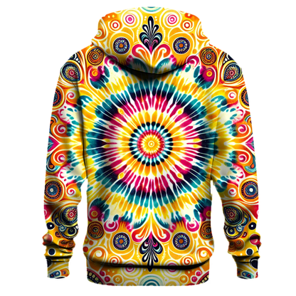 Vintage Tie-Dye Sunshine Hoodie