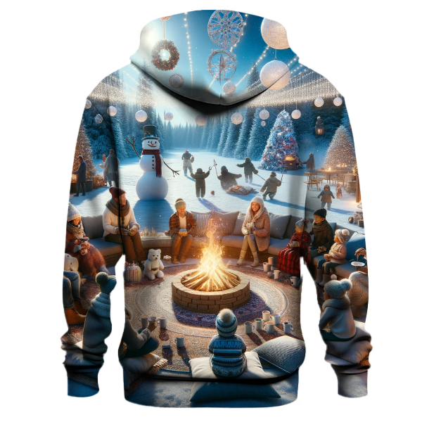 Outdoor Winter Festivities Hoodie