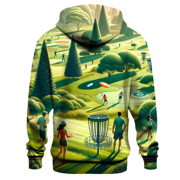 Frisbee Golf - USA Hoodie