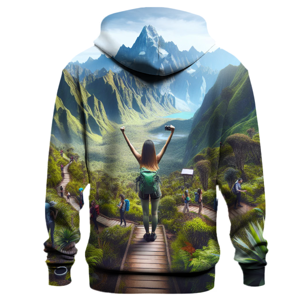 Outdoor Enthusiast Hoodie Embroidered Hoodies