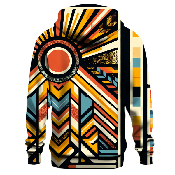 Sunburst Chevron Revival Hoodie