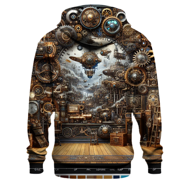 Steampunk Fantasy Voyage Hoodie