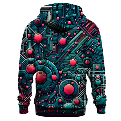 Vintage Circuit Rhythm Hoodie