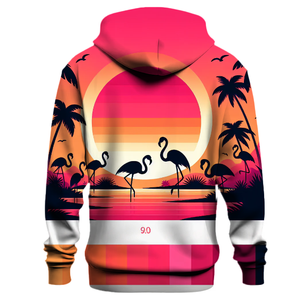 Flamingo Sunset Hoodie