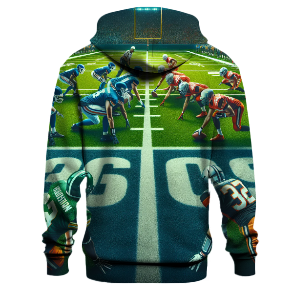 Football Field Hoodie