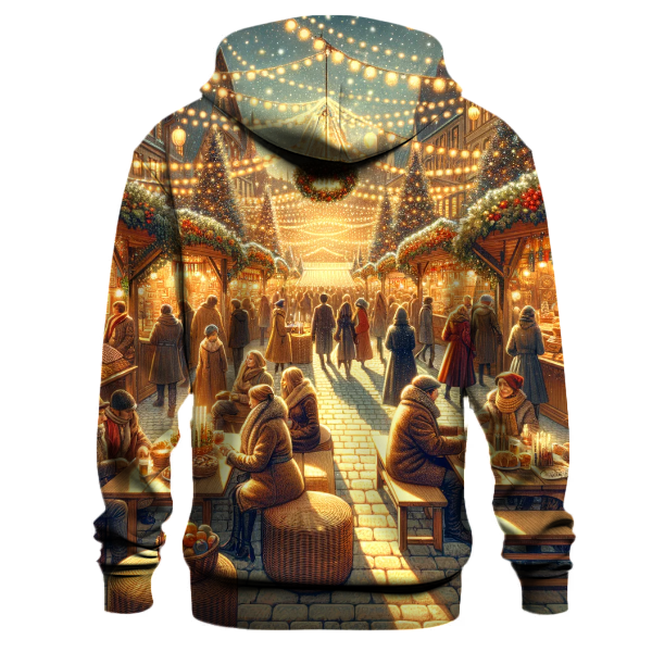 Nostalgic Christmas Market Hoodie