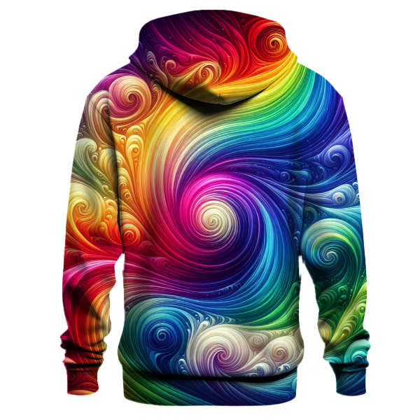 Celestial Rainbow Gradient Hoodie Graphic Hoodies