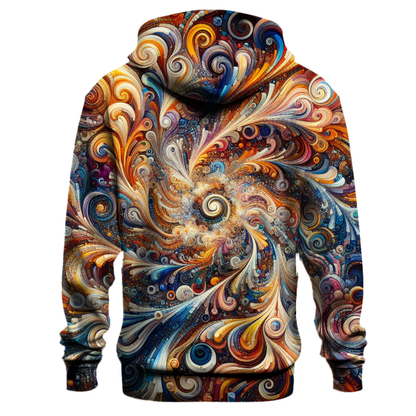 Vibrant Kaleidoscope Dreams Hoodie