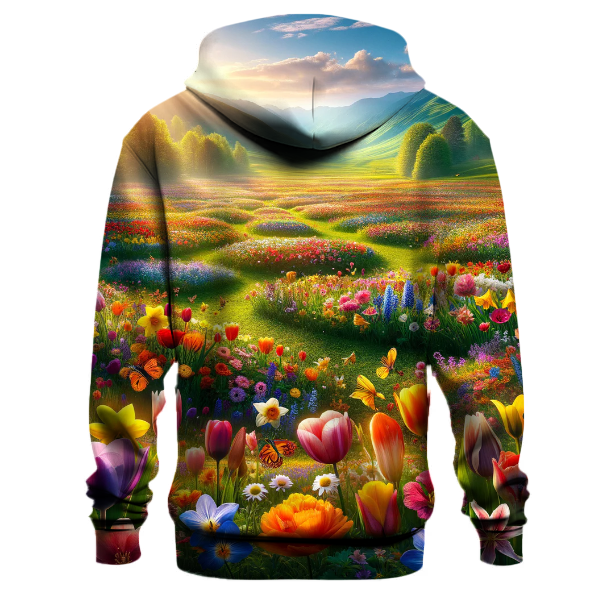 Floral Meadow Delight Hoodie