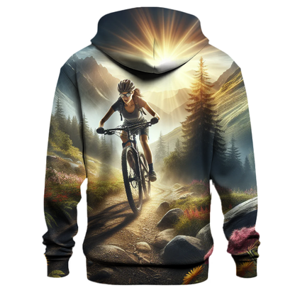 Mountain Biking Excitement Hoodie