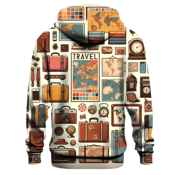 Vintage Travel Escape Hoodie