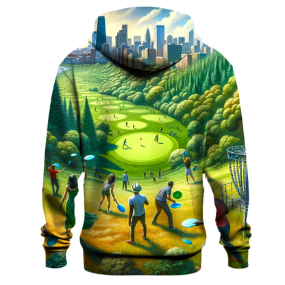 Disc Golf - USA Hoodie