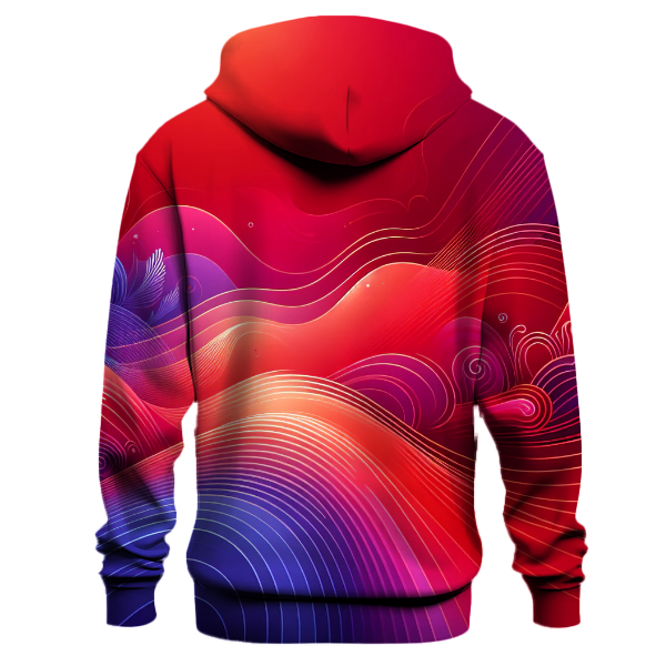 Festival Vibes Gradient Hoodie