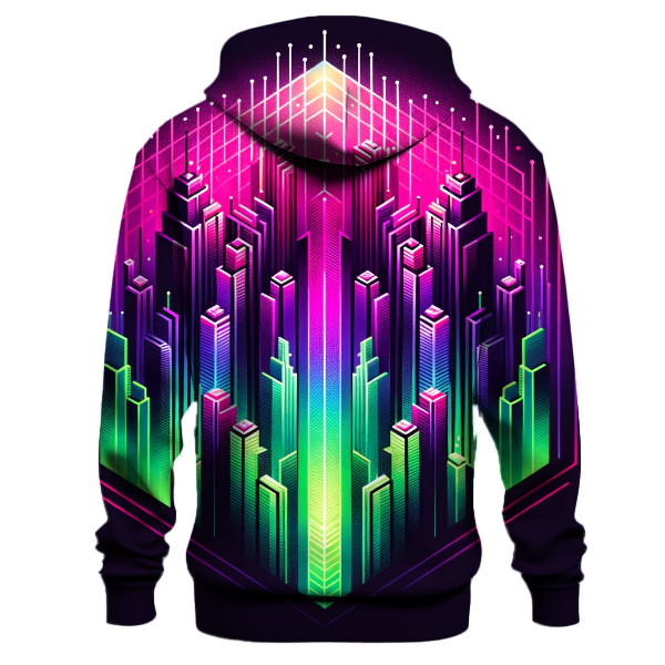 Neon Nights Gradient Hoodie