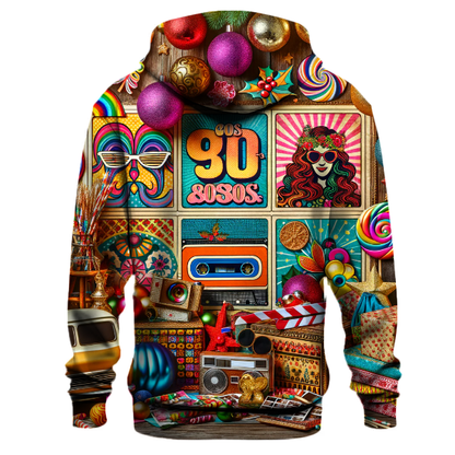 Retro Christmas Bash Hoodie