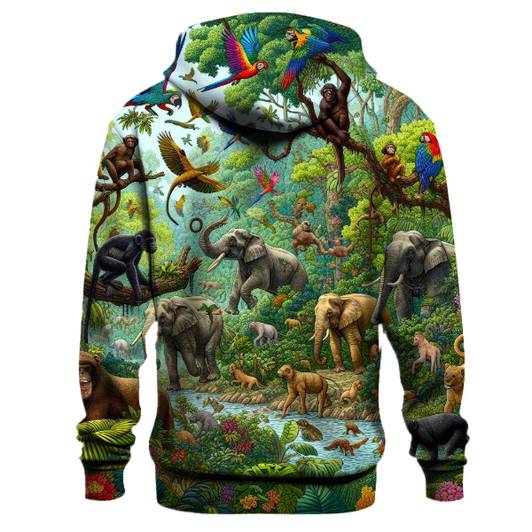 Wild Jungle Safari Adventure Hoodie