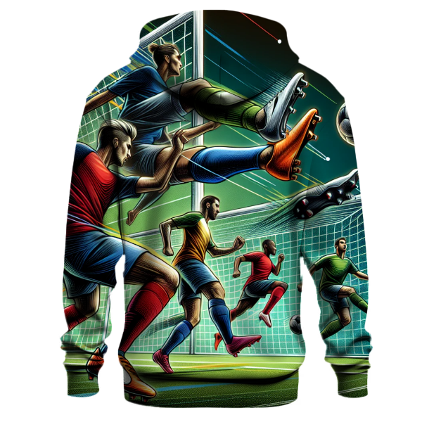 Soccer - Striker's Goal Hoodie