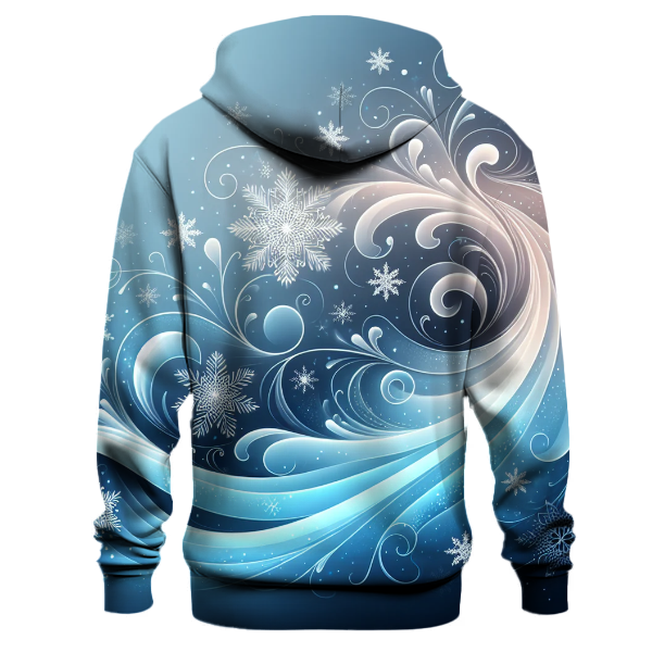 Frosty Winter Woods Hoodie Hoodie Designs