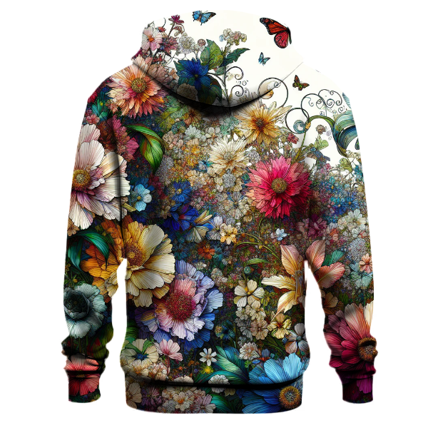 Enchanted Floral Whimsy Hoodie