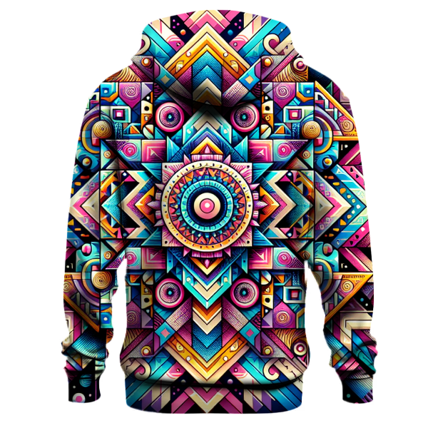 Retro Kaleidoscope Hoodie