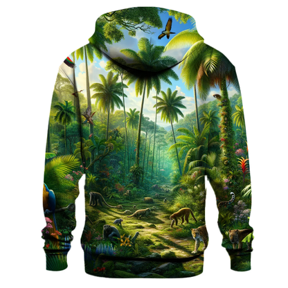 Tropical Jungle Vibes Hoodie