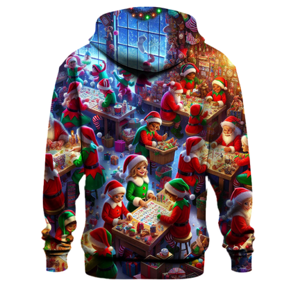 Elves Making Magic Hoodie