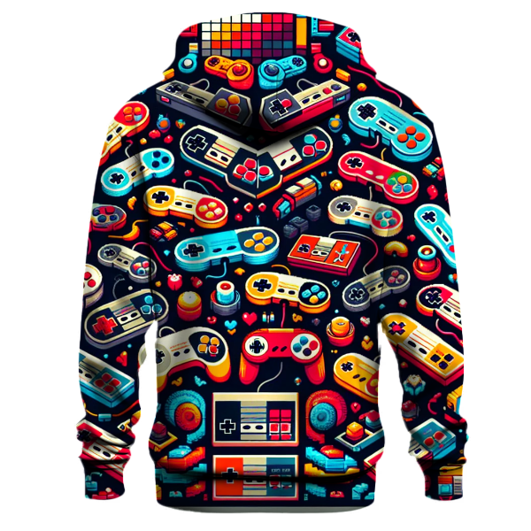 Retro Video Game Controller Hoodie