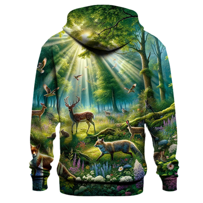 Enchanted Forest Creatures Hoodie