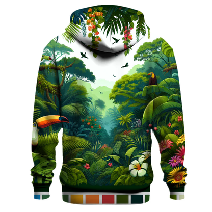 Vivid Jungle Escape Hoodie