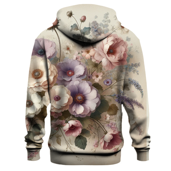 Vintage Floral Medley Hoodie