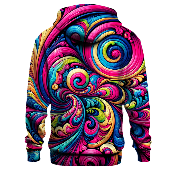 Swirl Art Hoodie