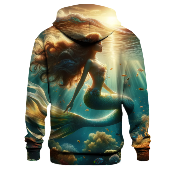 Oceanic Dreams Mermaid Hoodie