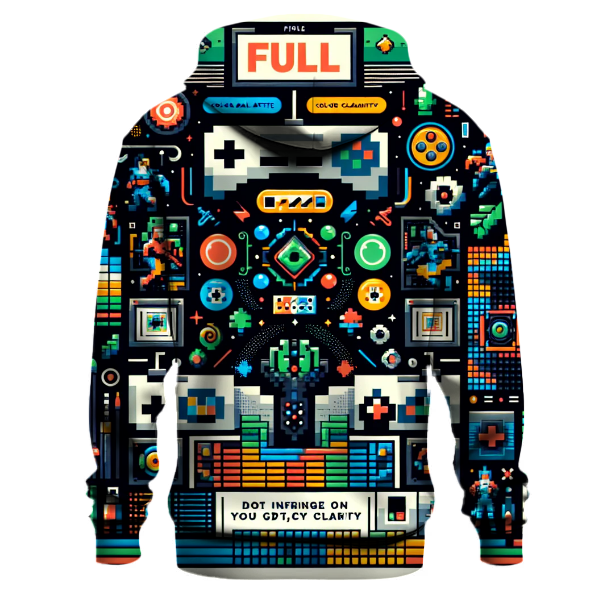 Retro Video Game Mashup Hoodie