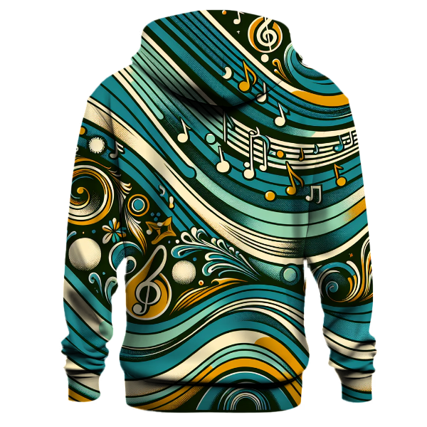 Retro Wave Melody Hoodie