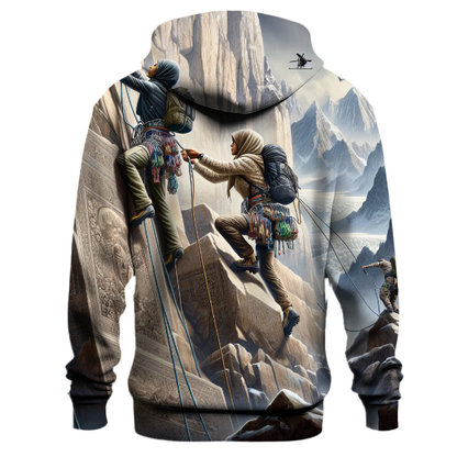 Mountain Climbing Quest Hoodie Pullover Hoodies