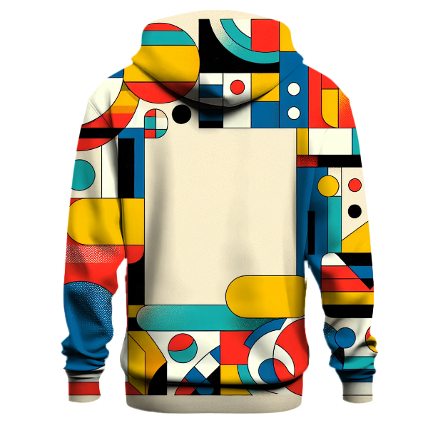 Vibrant Geometric Shapes Hoodie