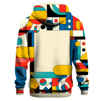 Vibrant Geometric Shapes Hoodie